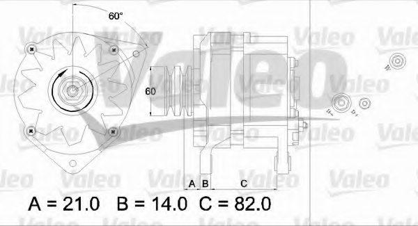 VALEO 436786 Alternator